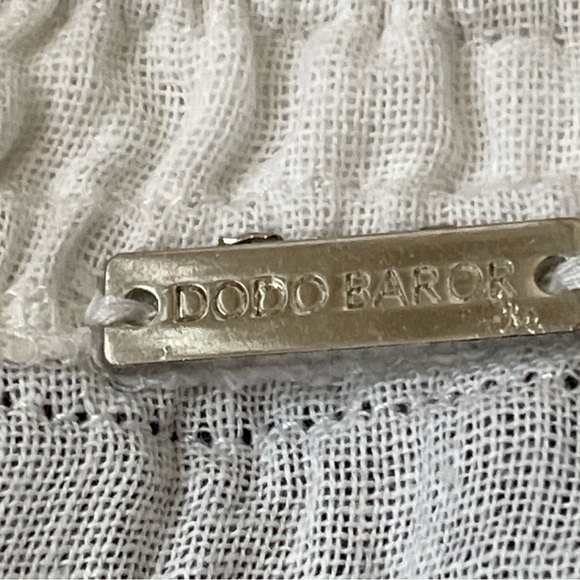 DODO BAR OR tassel halter top blouse Medium - Picture 5 of 10